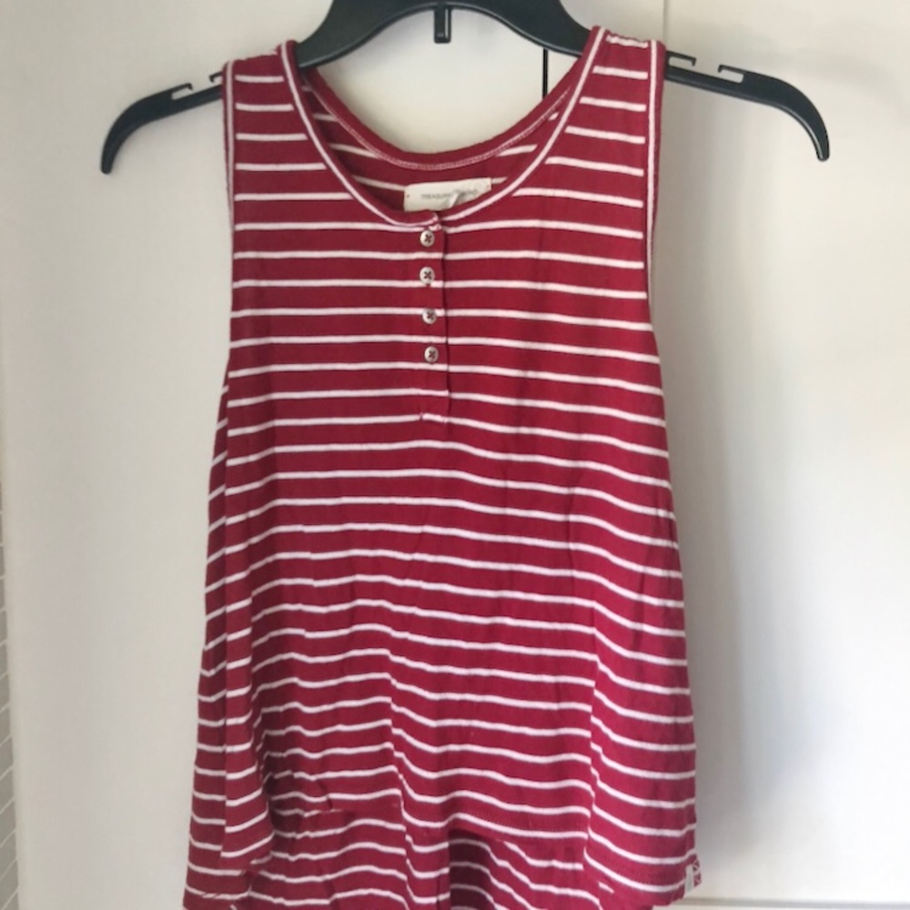 Treasure & Bond Girls Racerback Tank Top